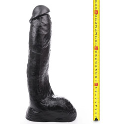 Hung System Gode Jay XL Hung System 26 x 7.5 cm Noir